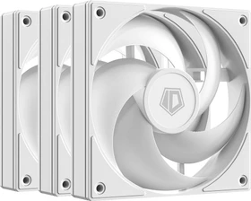ID-Cooling AS-120-W Trio, weiß, 120mm, 3er-Pack