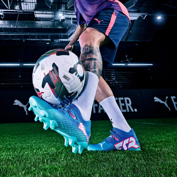 Puma Future 7 Ultimate FG/AG bluemazing/puma white/electric peppermint