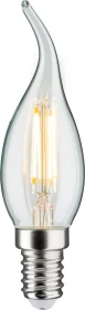 Paulmann Filament LED Kerze Windstoß E14 4.8W/827 warmweiß klar