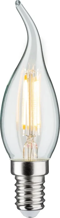 Paulmann Filament LED Kerze Windstoß E14 4.8W/827 warmweiß klar