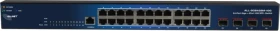 Allnet SG84 Rackmount Gigabit Smart Switch, 24x RJ-45, 4x SFP+ (ALL-SG8428M-10G / 219585)