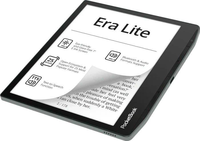 PocketBook Era Lite, Stone Green, 16GB Flash
