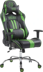 CLP Racing Limit Kunstleder Gamingstuhl, schwarz/grün