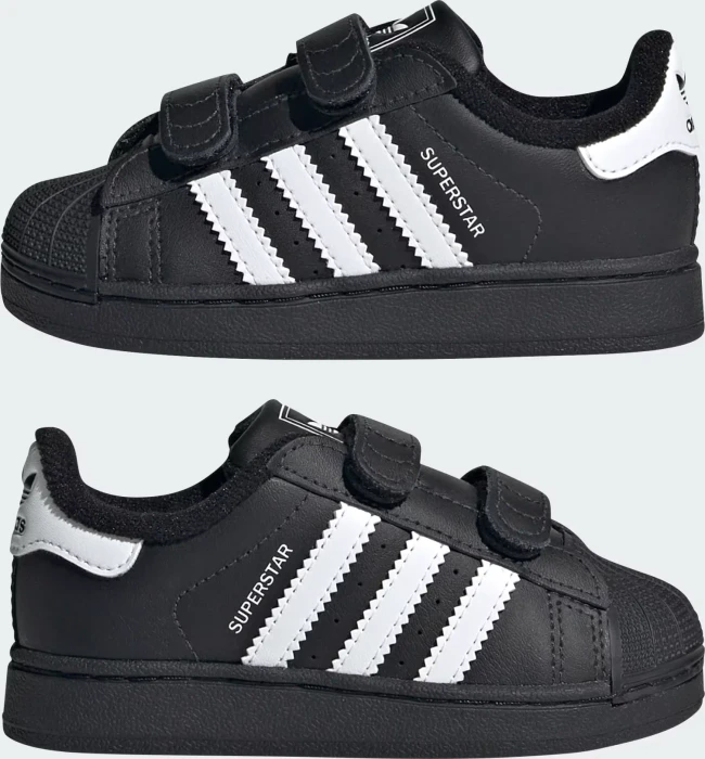 adidas Superstar II Comfort Closure core black/cloud white (Junior)