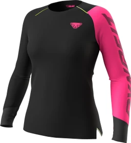 Dynafit DNA Laufshirt langarm pink glo (Damen)