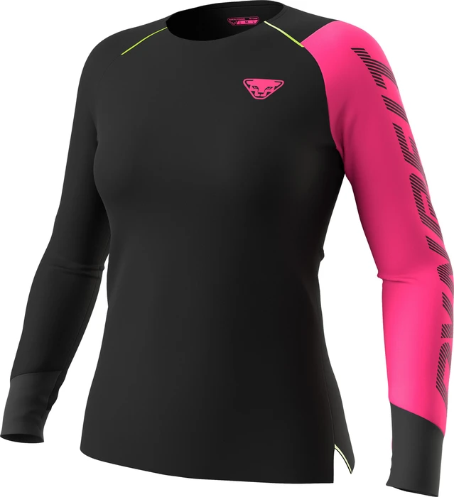 Dynafit DNA Laufshirt langarm pink glo (Damen)