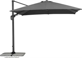 Schneider Rhodos Twist Sonnenschirm 300x300cm anthrazit