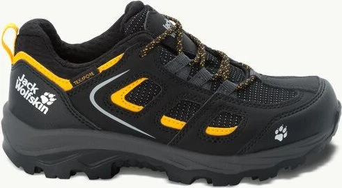 Jack Wolfskin Vojo Texapore Low black/burly yellow (Junior)