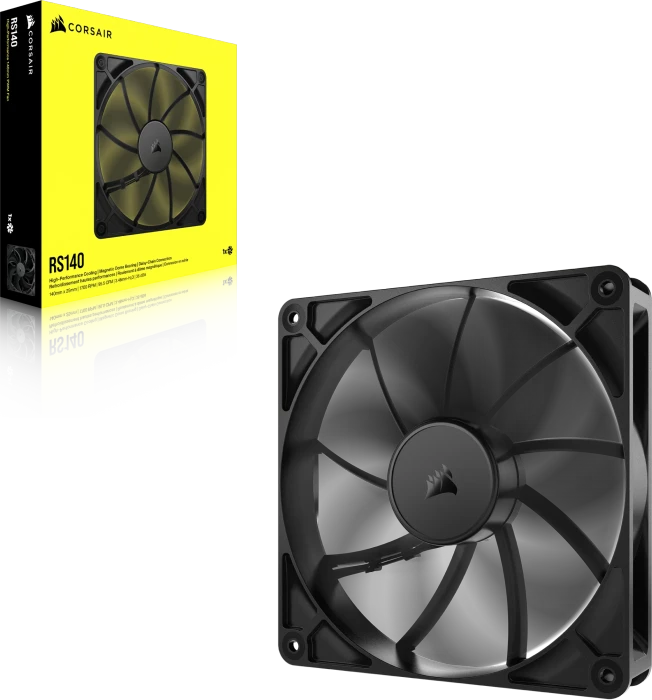 Corsair RS Series RS140, schwarz, 140mm