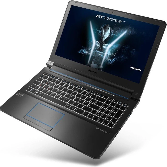 Medion Erazer X6601, Core i5-6300HQ, 8GB RAM, 256GB SSD, 1TB HDD, GeForce GTX 960M, DE