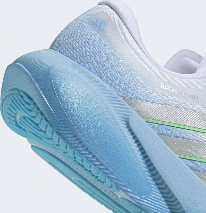 adidas Supernova Rise 3 glow blue/silver metallic/cloud white (Damen)
