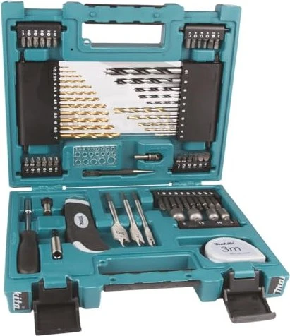 Makita Bohrer-/Bits-Zubehörset inkl. Koffer, 71-tlg.