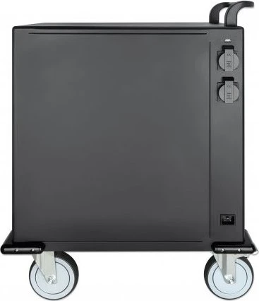Manhattan 32-Port Mobiler Ladeschrank, Notebook, Tablet und Smartphone, 32 Geräte bis 10.2", versperrbar