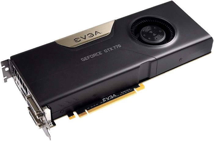 EVGA GeForce GTX 770 EVGA Cooler, 4GB GDDR5, 2x DVI, HDMI, DP