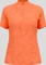 Odlo Ascent Chill-Tec Poloshirt kurzarm living coral melange (Damen) Vorschaubild