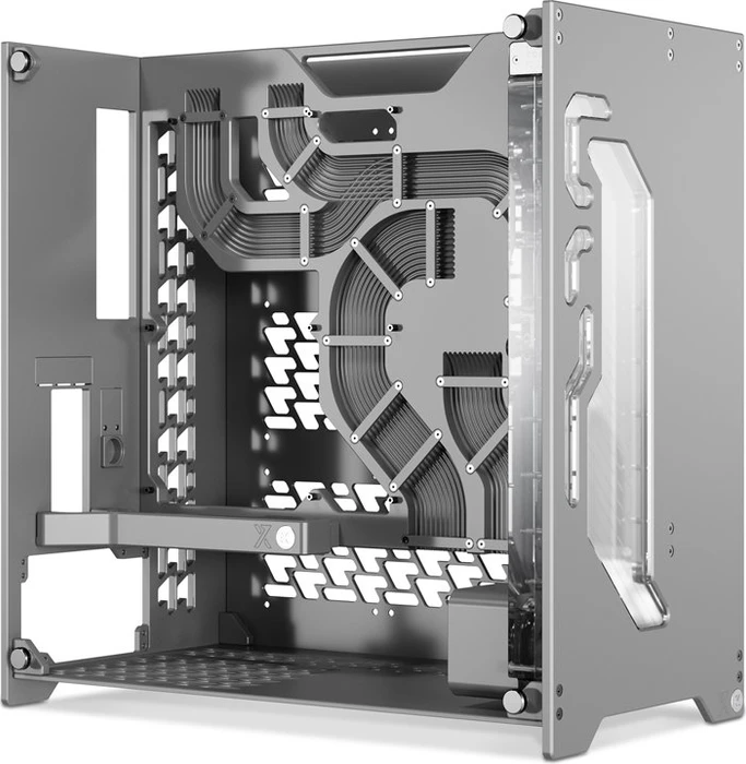 EK Water Blocks EK-Quantum Torsion A60 Silver Limited Edition, silber, Glasfenster