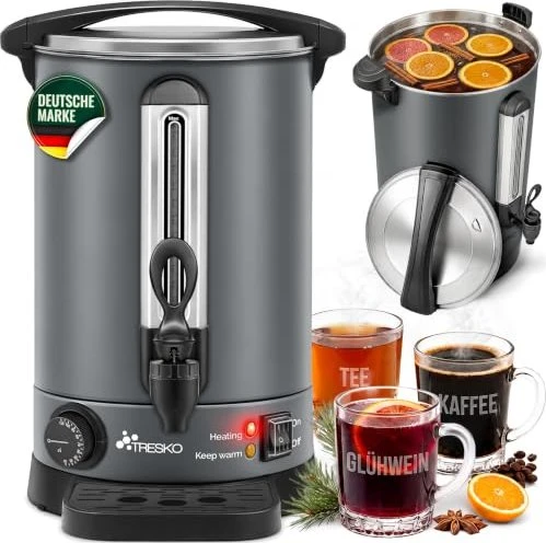 Tresko 1385-016 6.8l Einkochautomat grau