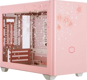 Cooler Master MasterBox NR200P Sakura Limited Edition, rosa, Glasfenster, Mini-ITX