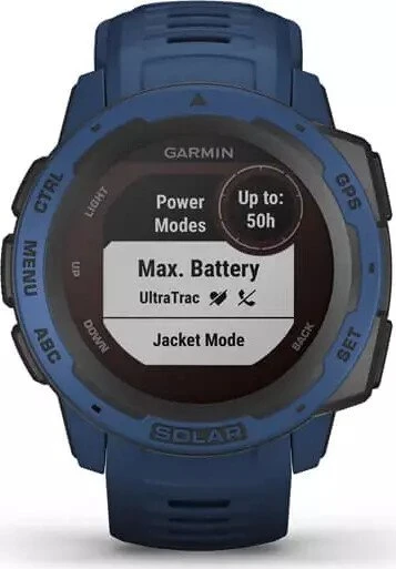 Garmin Instinct Solar tidal blue