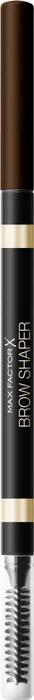 Max Factor Real Brow Fiber Pencil Augenbrauenstift 004 deep brown, 1.8g