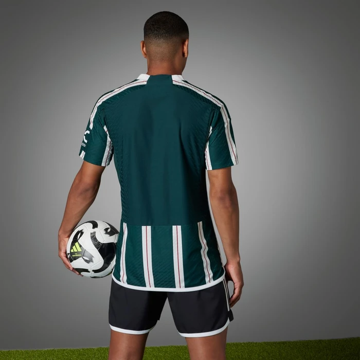 adidas Manchester United Authentic 2023/2024 Auswärtstrikot green night (Herren)