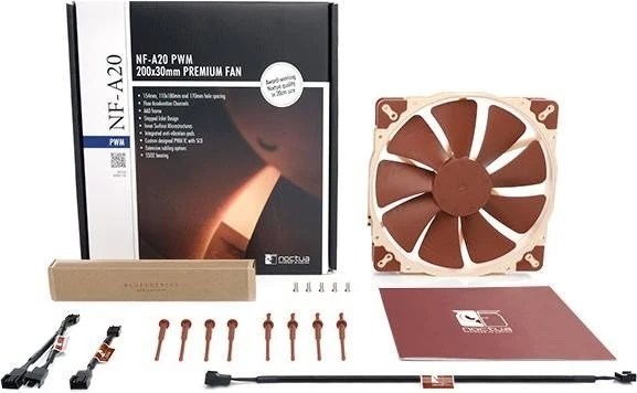 Noctua NF-A20 PWM, 200mm
