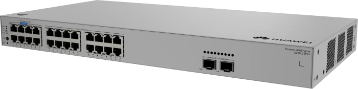 Huawei eKit SME Network eKitEngine S210 Series Rackmount Gigabit Managed Switch, 24x RJ-45, 2x SFP, 400W PoE+
