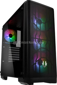 BitFenix Nova Mesh TG 4ARGB, schwarz, Glasfenster