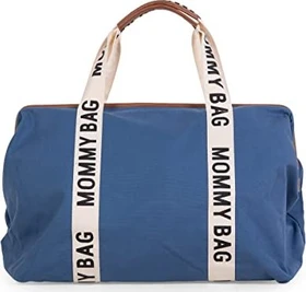 Childhome Mommy Bag canvas/indigoblau