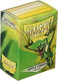 Dragon Shield Matte Sleeves Standard apple green, 100 Stück