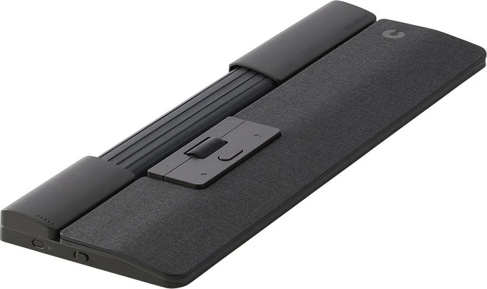 Contour Design SliderMouse Pro Wireless Slim Wrist, Stoff dunkelgrau, USB/Bluetooth