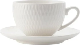 Maxwell & Williams Diamonds Espressotasse mit Untertasse, 2-tlg. (DV0029)