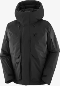 Salomon Outlife Waterproof Down Funktionsjacke deep black (Damen)