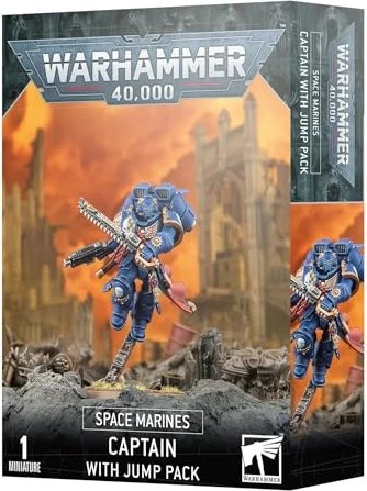 Games Workshop Warhammer 40.000 - Space Marines - Captain with Jump Pack