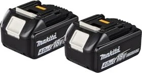 Makita BL1840B LXT Werkzeug-Akku 18V, 4.0Ah, Li-Ionen, 2 Akkus [8.0Ah] [144Wh]
