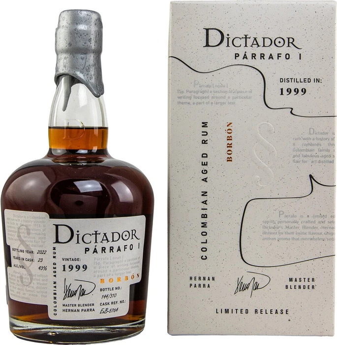 Dictador Párrafo I Borbón 1999 700ml