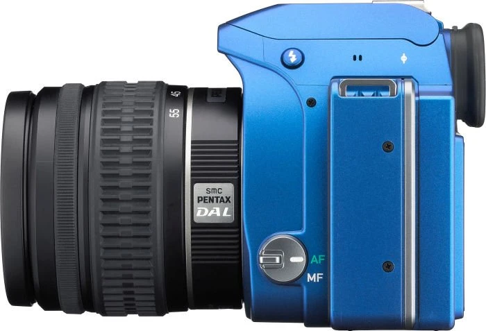 Pentax K-S1 blau mit Objektiv smc DA L 18-55mm 3.5-5.6 AL und smc DA L 50-200mm 4.0-5.6 ED