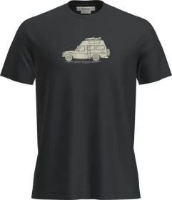 Icebreaker Merino 150 Tech Lite Funktionsshirt kurzarm schwarz (Herren)