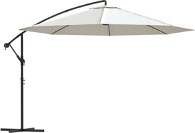 vidaXL Ampelschirm 350cm sandweiß