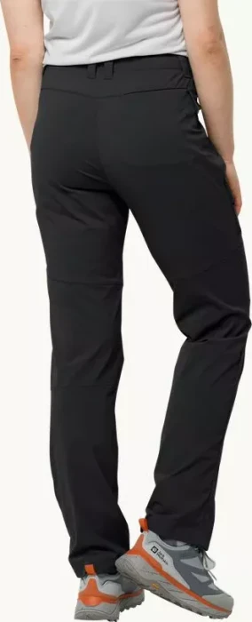 Jack Wolfskin Glastal Hose lang schwarz (Damen)