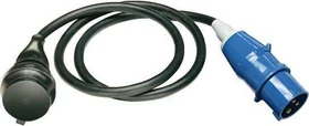 Brennenstuhl Adapterleitung IP44 schwarz H07RN-F 3G1.5 CEE-Stecker 230V/16A 1.5m