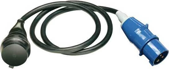 Brennenstuhl Adapterleitung IP44 schwarz H07RN-F 3G1.5 CEE-Stecker 230V/16A 1.5m