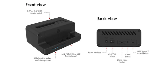 RaidSonic Icy Box IB-2914MSCL-C31, USB-C 3.1