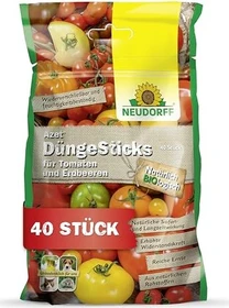 Neudorff Azet Dünge-Sticks für Tomaten und Erdbeeren, 40 Stück