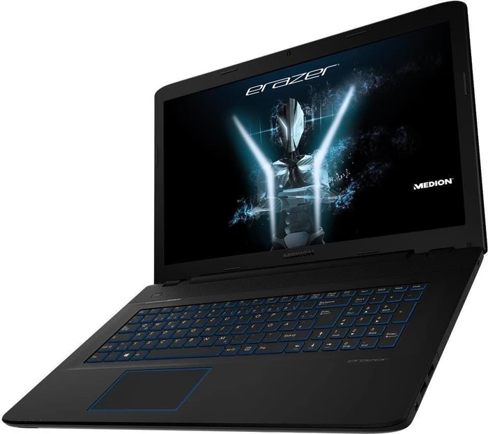 Medion Erazer P7648, Core i7-7500U, 16GB RAM, 256GB SSD, 1TB HDD, GeForce GTX 950M, DE