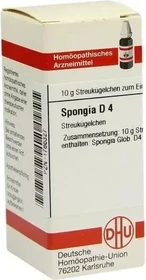 DHU Spongia D4 Globuli, 10g