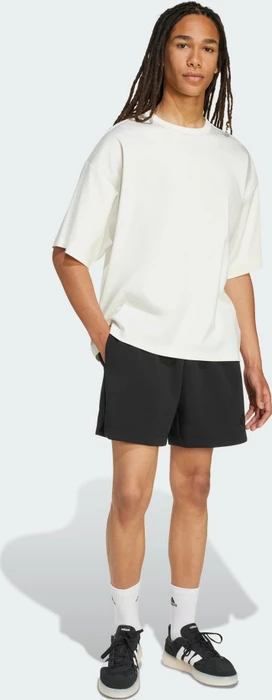 adidas Soft Lux T-Shirt kurzarm off white (Herren) (KB8095) – Bild 3 von 6