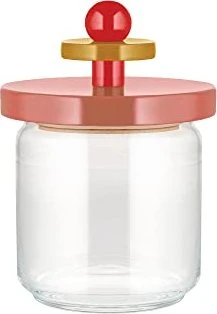 Alessi ES16 Aufbewahrungsbehälter 750ml rosa/rot/gelb