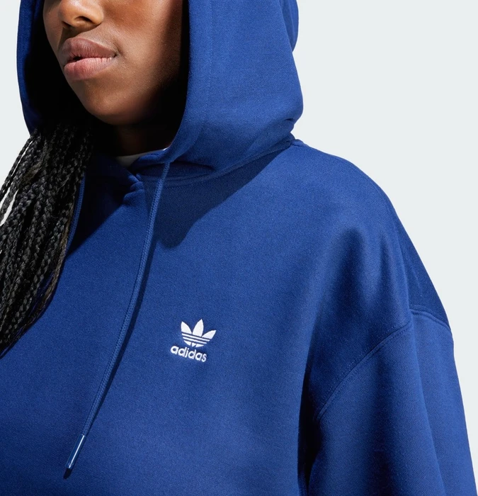 adidas Trefoil Oversized Hoodie dark blue (Damen)