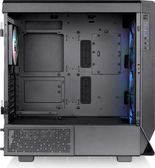 Thermaltake Ceres 500 TG ARGB, schwarz, Glasfenster